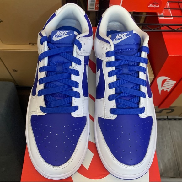 Nike Dunk Low Retro Racer Blue White Shoes DD1391-401 Men's Sizes - Picture 8 of 10